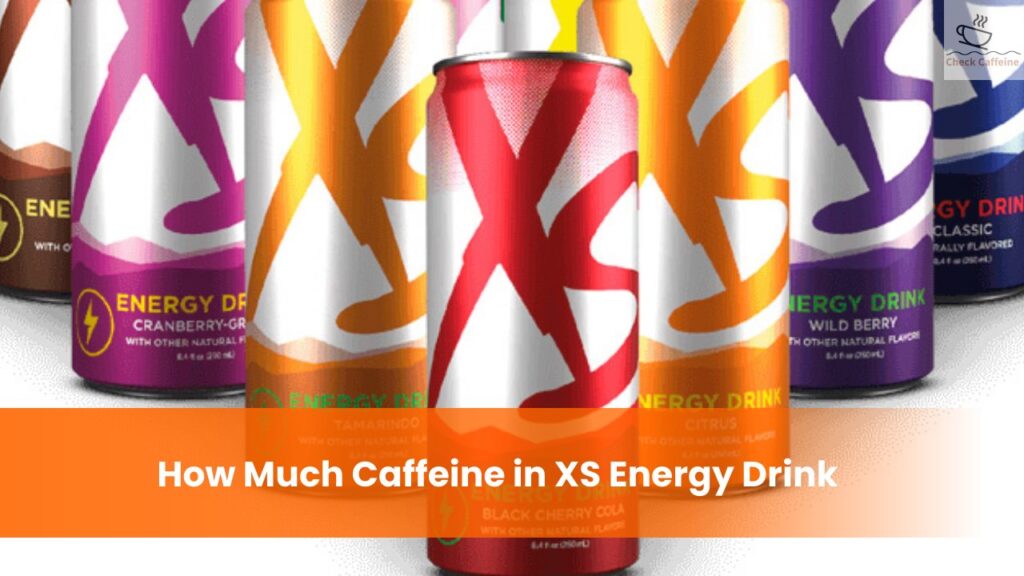 XS Energy Drink How much Caffeine and Sugar